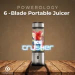 ⁦عصارة محمولة Powerology – لون فضي⁩ - الصورة ⁦4⁩