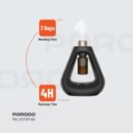 ⁦جهاز تعطير بدون ماء Aroma Sphere مع 8 روائح – بورودو / لون أسود⁩ - الصورة ⁦6⁩