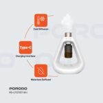 ⁦جهاز تعطير بدون ماء Aroma Sphere مع 8 روائح – بورودو / لون أبيض⁩ - الصورة ⁦5⁩